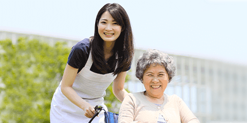 【大阪市住吉区】介護老人保健施設における派遣の介護ヘルパーを募集しています♪